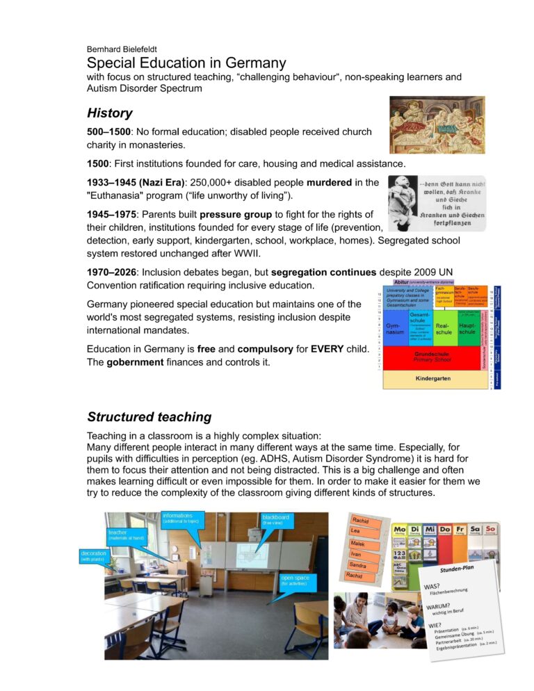 Autism Spectrum Disorder and AAC for non-speaking learners.​